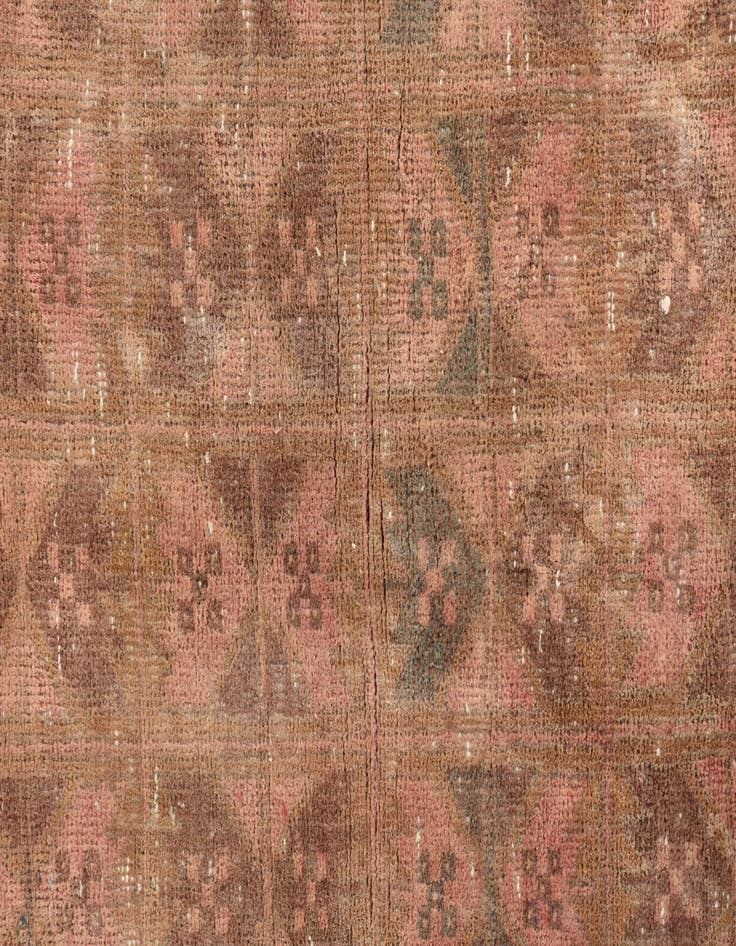 Detail image of  2' 5 x 5'  Hand Knotted Shiraz Persian Wool Runner Rug