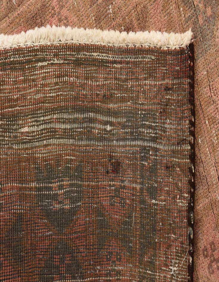 Detail image of  2' 5 x 5'  Hand Knotted Shiraz Persian Wool Runner Rug
