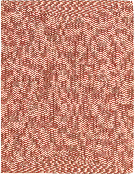 Detail image of  2' x 8'  Hand Tweed Braided Jute Runner Rug