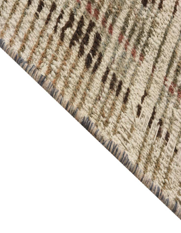 Detail image of  3' 8 x 8' 6  Hand Knotted Ultra Vintage Persian Wool Runner Rug