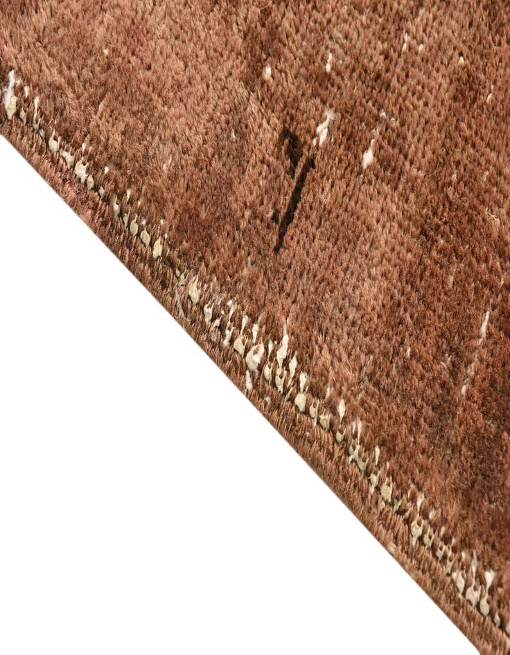 Detail image of  3' 6 x 11' 5  Hand Knotted Ultra Vintage Persian Wool Runner Rug