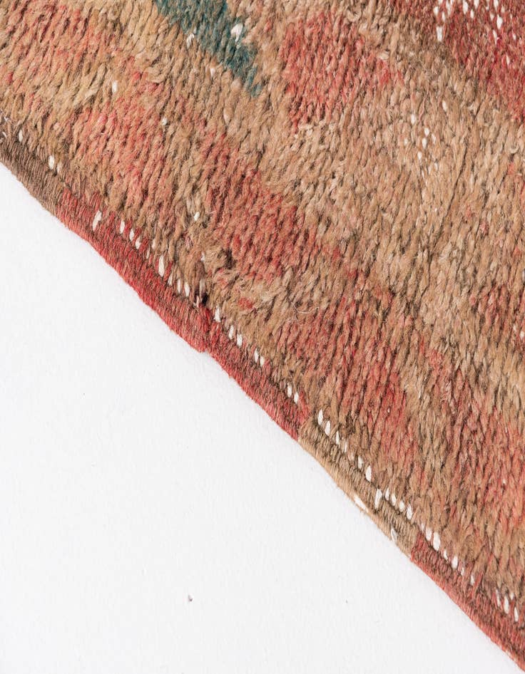 Detail image of  3' 8 x 10' 8  Hand Knotted Ultra Vintage Persian Wool Runner Rug