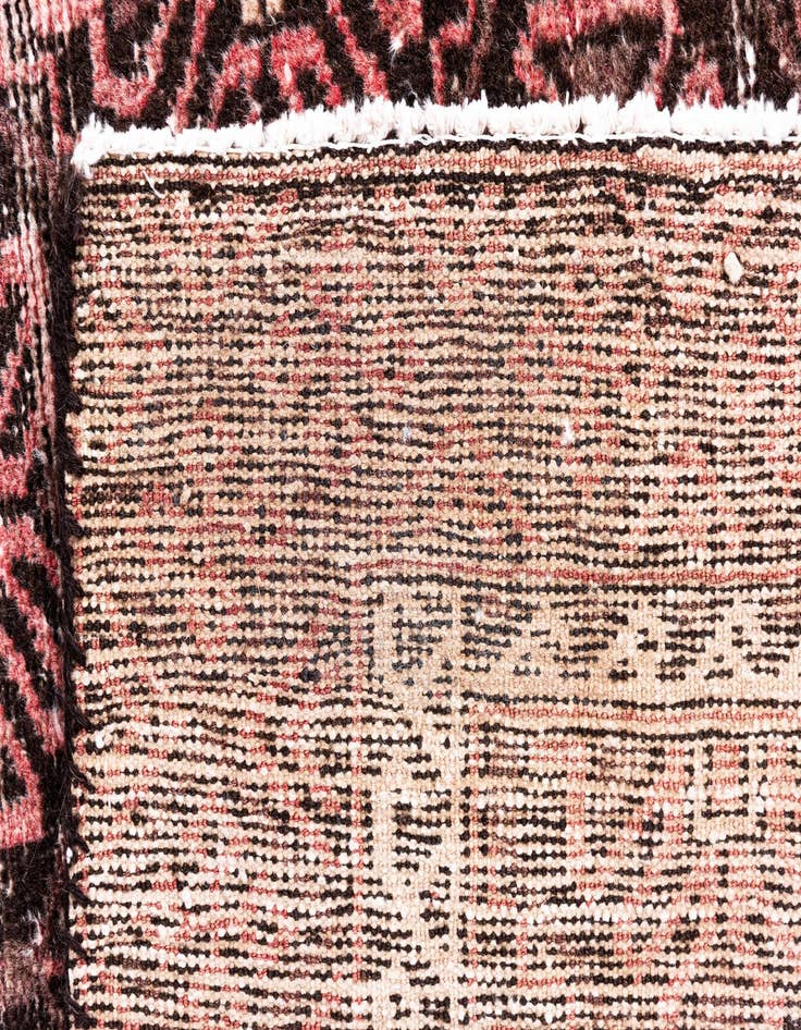 Detail image of  3' 3 x 7' 10  Hand Knotted Ultra Vintage Persian Wool Runner Rug