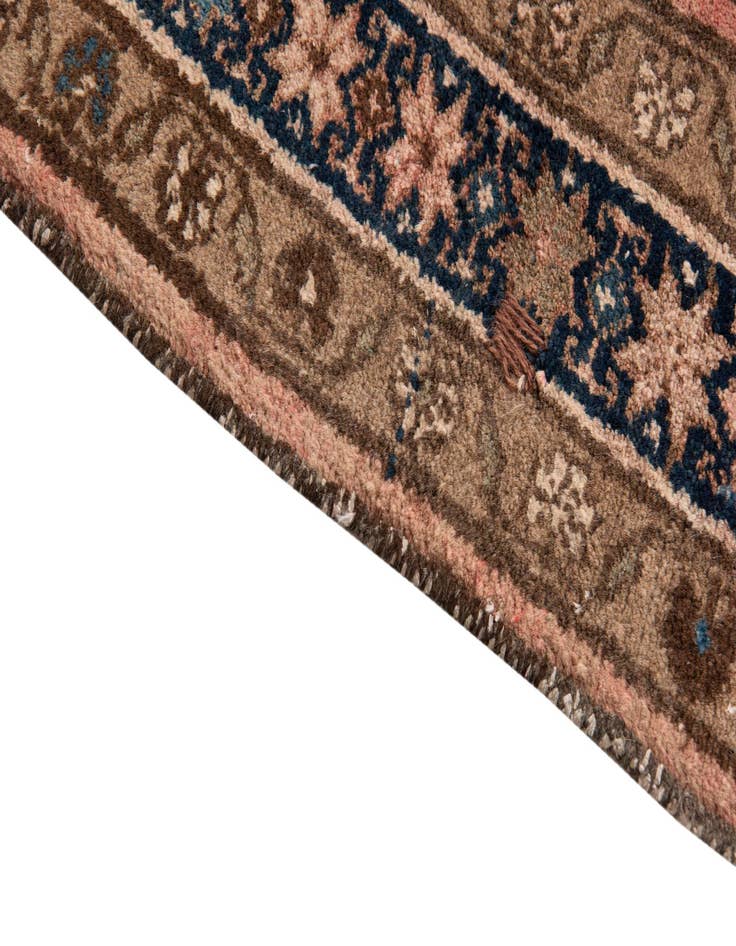 Detail image of  4' 4 x 9' 3  Hand Knotted Ultra Vintage Persian Wool Runner Rug