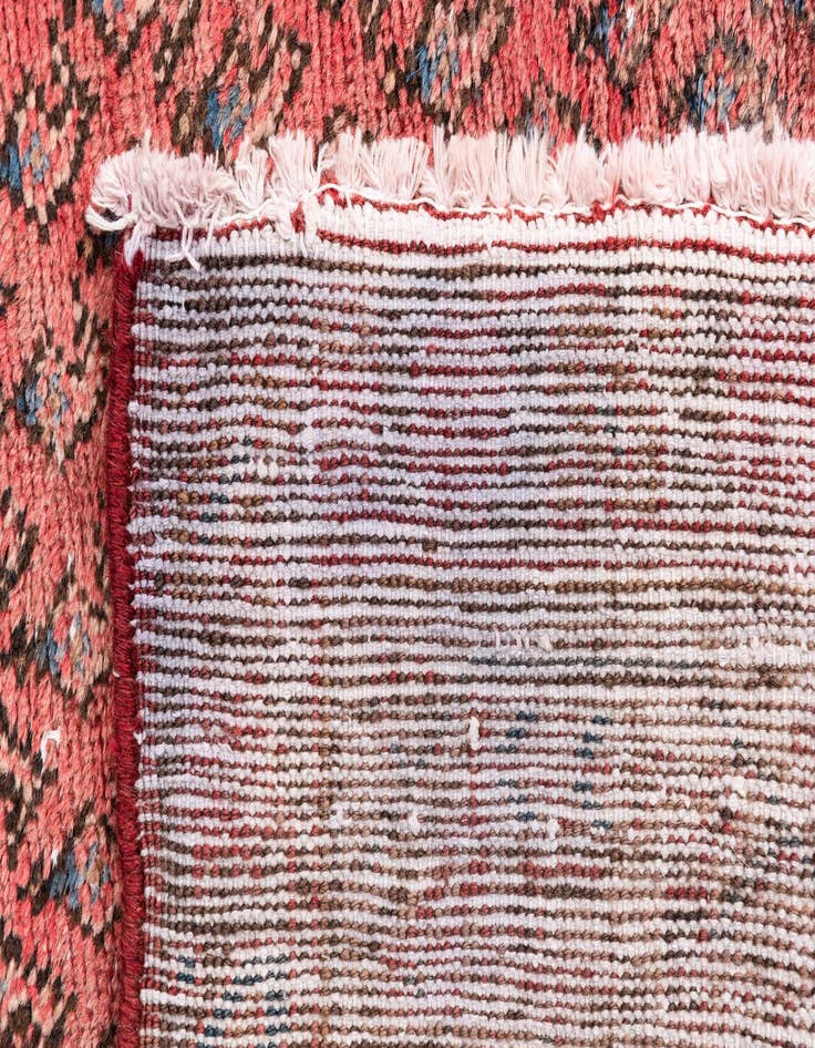 Detail image of  3' 7 x 10' 1  Hand Knotted Ultra Vintage Persian Wool Runner Rug