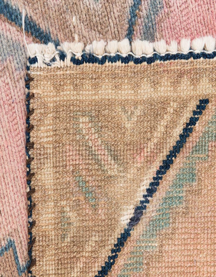 Detail image of  2' 4 x 9' 9  Hand Knotted Ultra Vintage Persian Wool Runner Rug