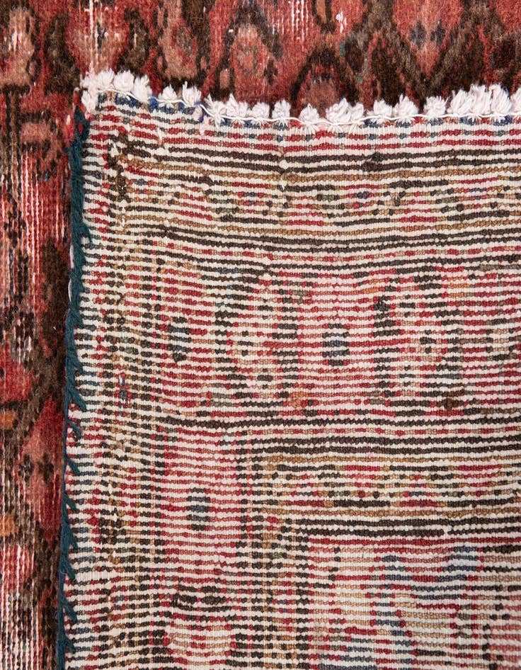 Detail image of  3' 6 x 7' 5  Hand Knotted Ultra Vintage Persian Wool Runner Rug
