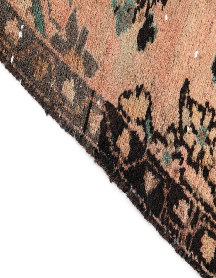 Detail image of  2' 3 x 9'  Hand Knotted Ultra Vintage Persian Wool Runner Rug