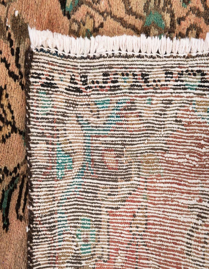 Detail image of  2' 3 x 9'  Hand Knotted Ultra Vintage Persian Wool Runner Rug