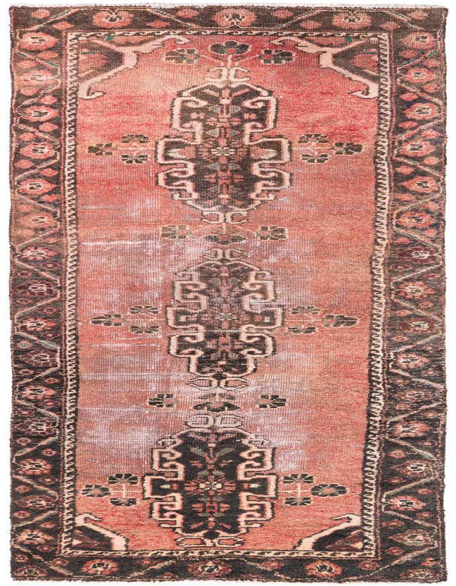 Primary image  3' x 9' 1  Hand Knotted Ultra Vintage Persian Wool Runner Rug