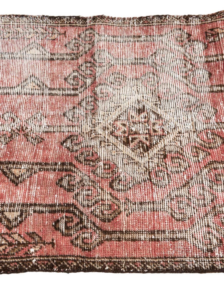 Detail image of  2' 4 x 6' 3  Hand Knotted Ultra Vintage Persian Wool Runner Rug