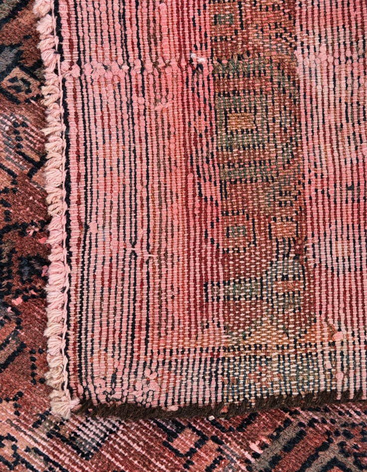 Detail image of  2' 3 x 5' 5  Hand Knotted Ultra Vintage Persian Wool Runner Rug