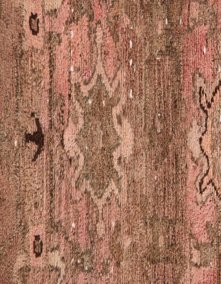 Detail image of  3' x 7' 4  Hand Knotted Ultra Vintage Persian Wool Runner Rug