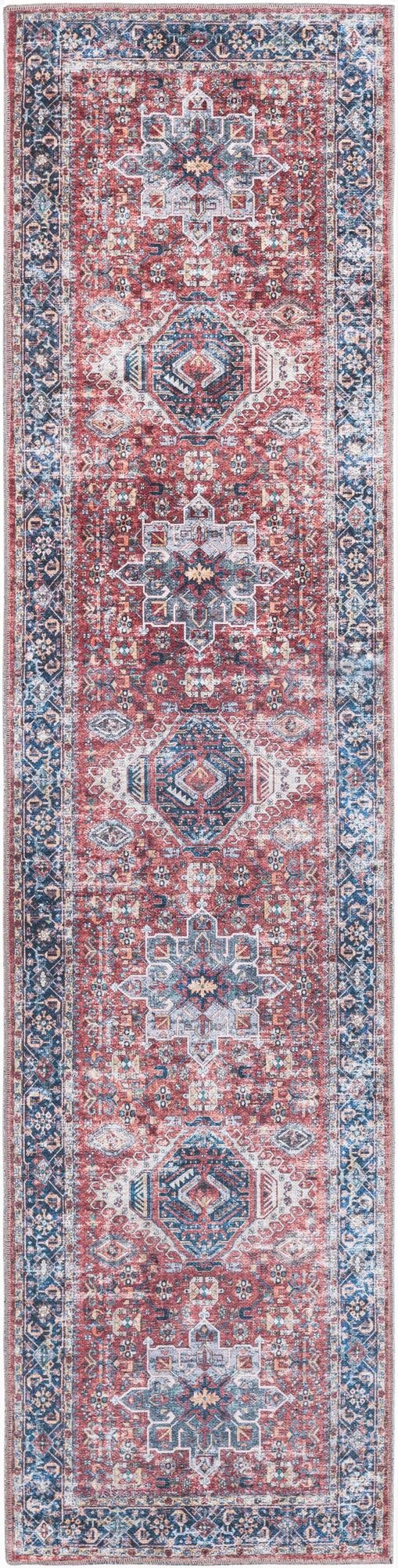  2' x 8'  Washable Yara Runner Rug