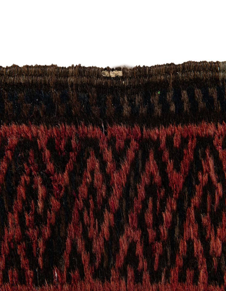 Detail image of 2' 2 x 2' 4 Hand Knotted Balouch Persian Wool Square Rug