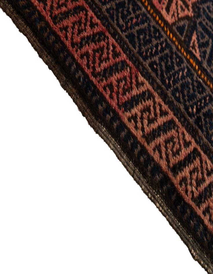 Detail image of 2' 2 x 2' 4 Hand Knotted Balouch Persian Wool Square Rug