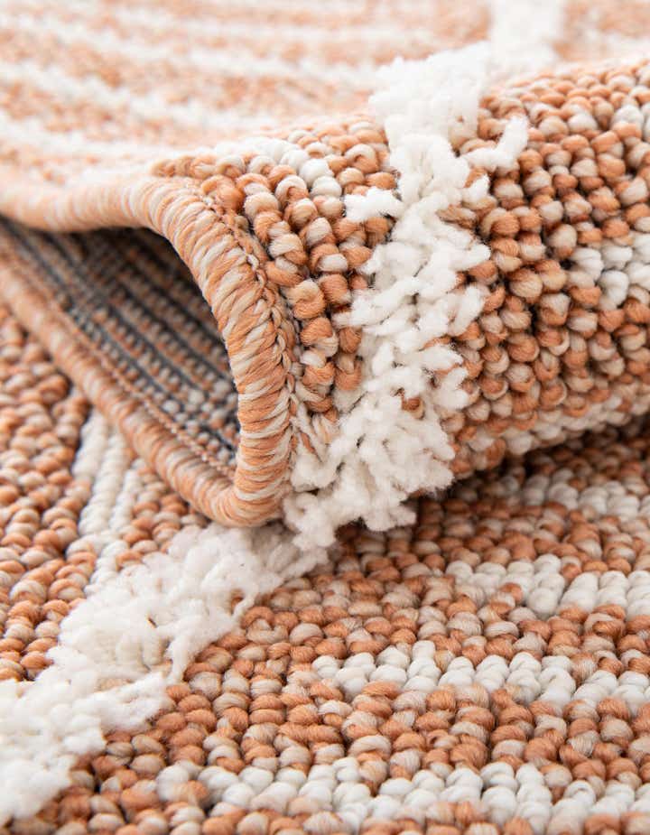 Rust Red 7' 10 x 7' 10 Boho Square Rug | Rugs.com