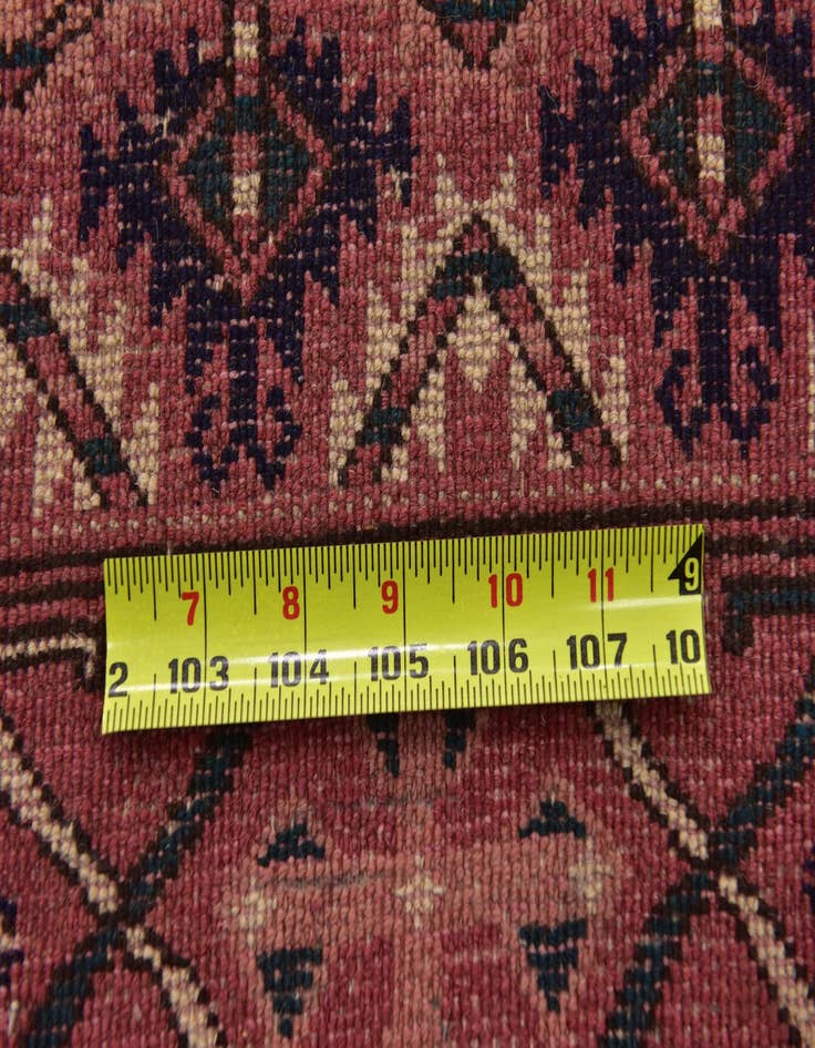 Detail image of  6' 3 x 6' 4  Hand Knotted Bokhara Wool Square Rug