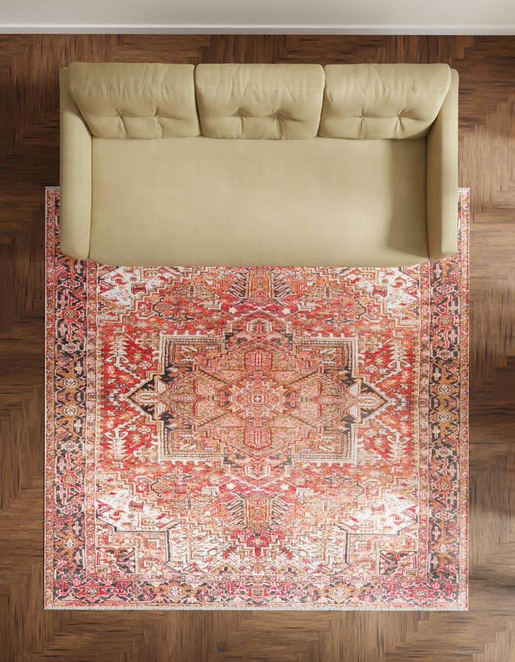 Detail image of  5' 1 x 5' 1 Boutique Square Rug