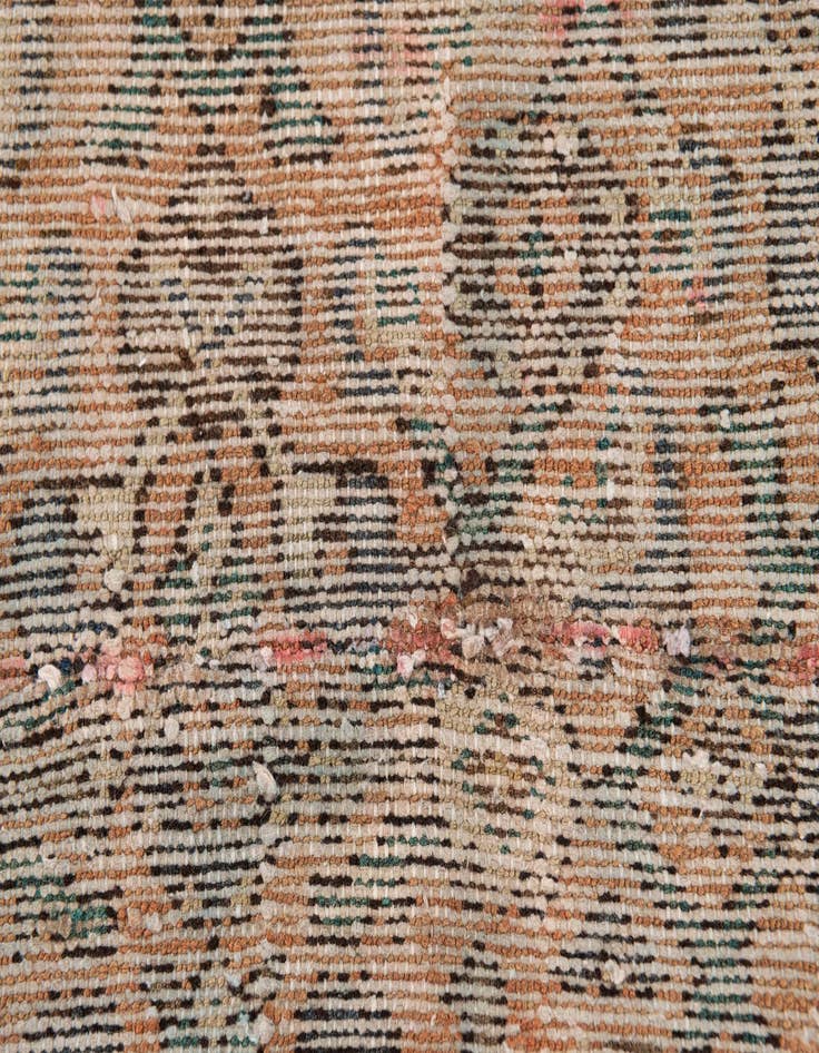 Detail image of  2' 10 x 9' 2  Hand Knotted Hamedan Persian Wool Square Rug