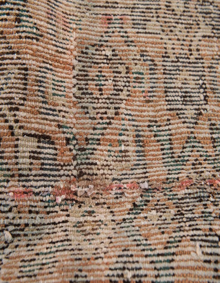 Detail image of  2' 10 x 9' 2  Hand Knotted Hamedan Persian Wool Square Rug