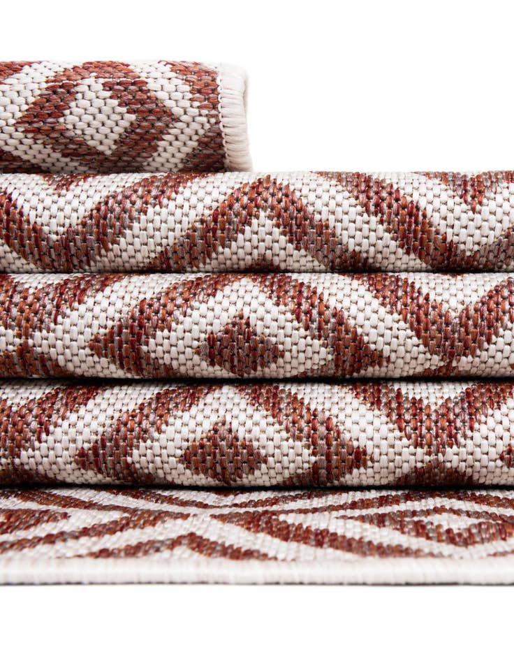 Detail image of  7' 10 x 7' 10  Washable Jill Zarin Costa Rica Indoor / Outdoor Square Rug