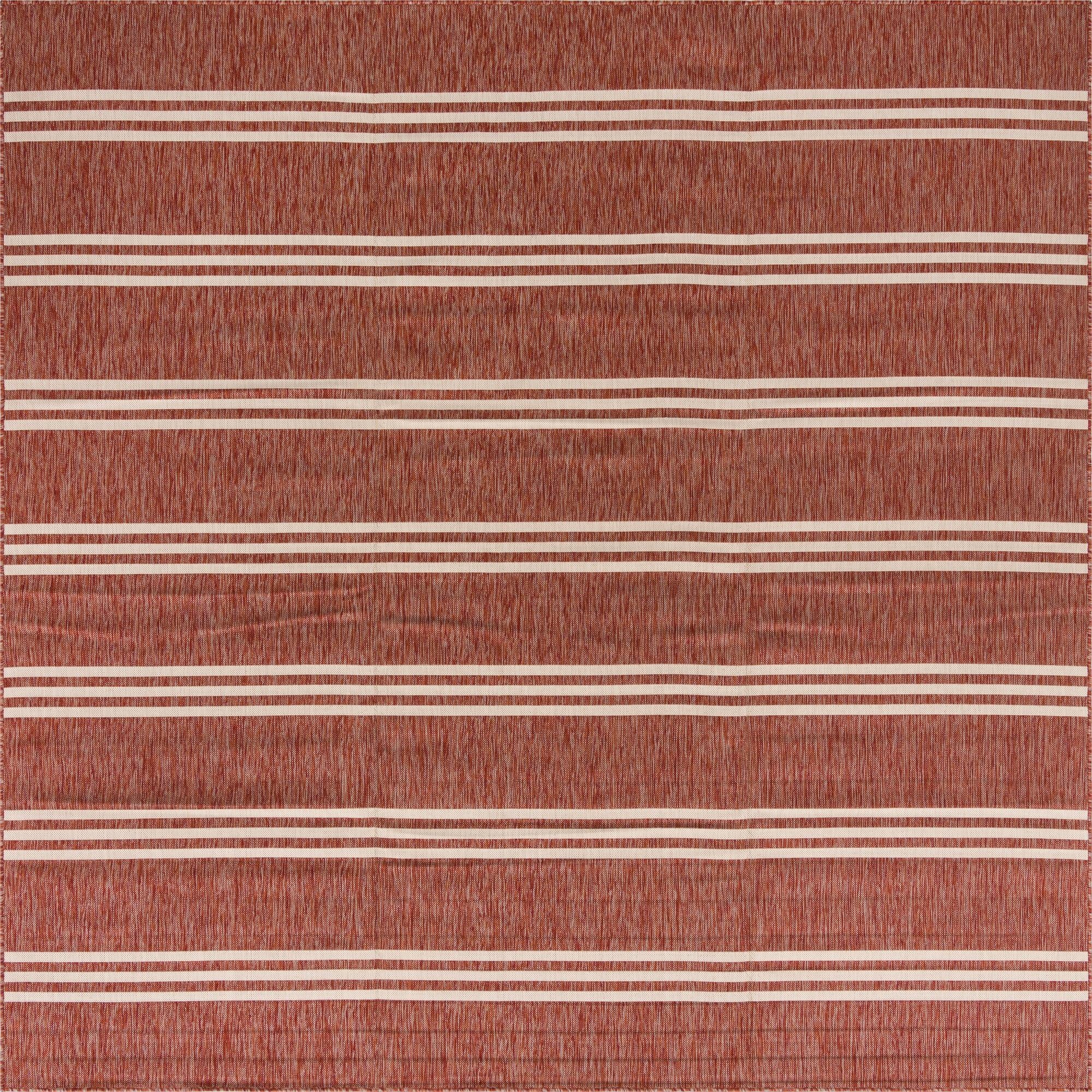  10' 8 x 10' 8  Washable Jill Zarin Anguilla Indoor / Outdoor Square Rug