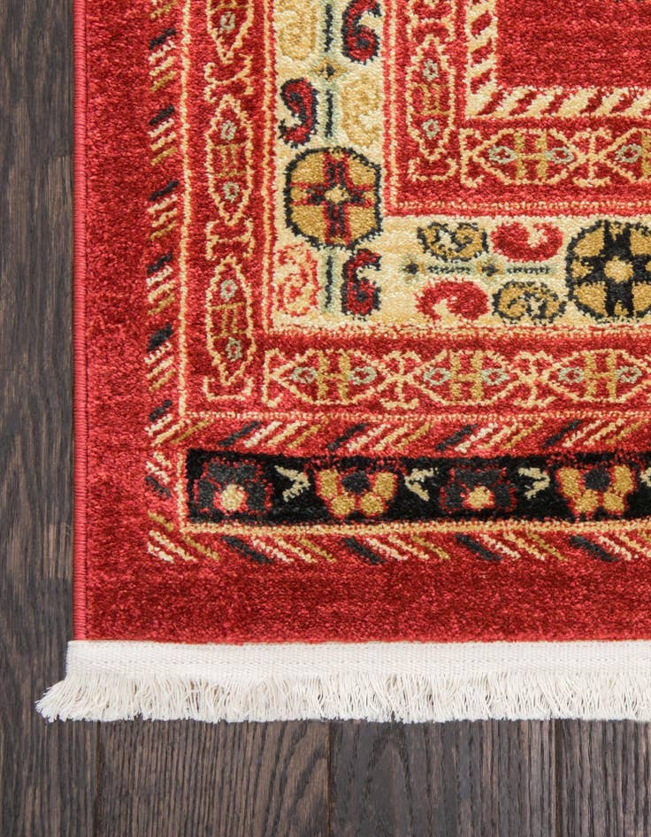 Detail image of  10' x 10' Kashkuli Gabbeh Square Rug