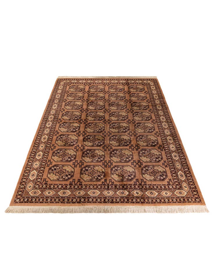 Detail image of  8' 3 x 11' 5  Hand Knotted Khal Mohammadi Wool Square Rug