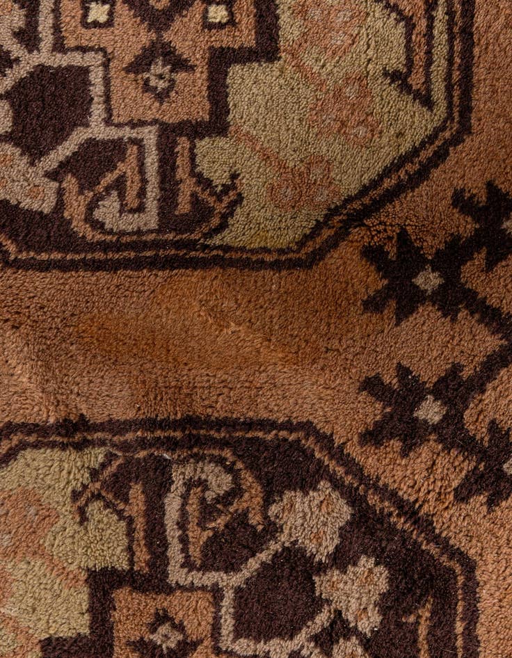 Detail image of  8' 3 x 11' 5  Hand Knotted Khal Mohammadi Wool Square Rug