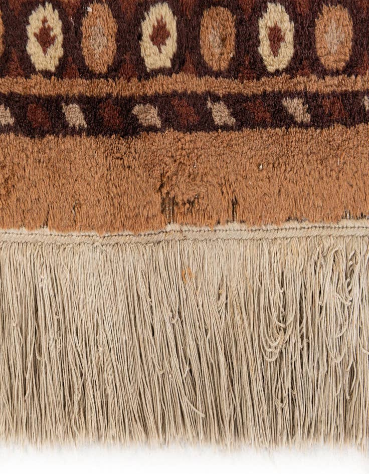 Detail image of 8' 3 x 11' 5 Hand Knotted Khal Mohammadi Wool Square Rug