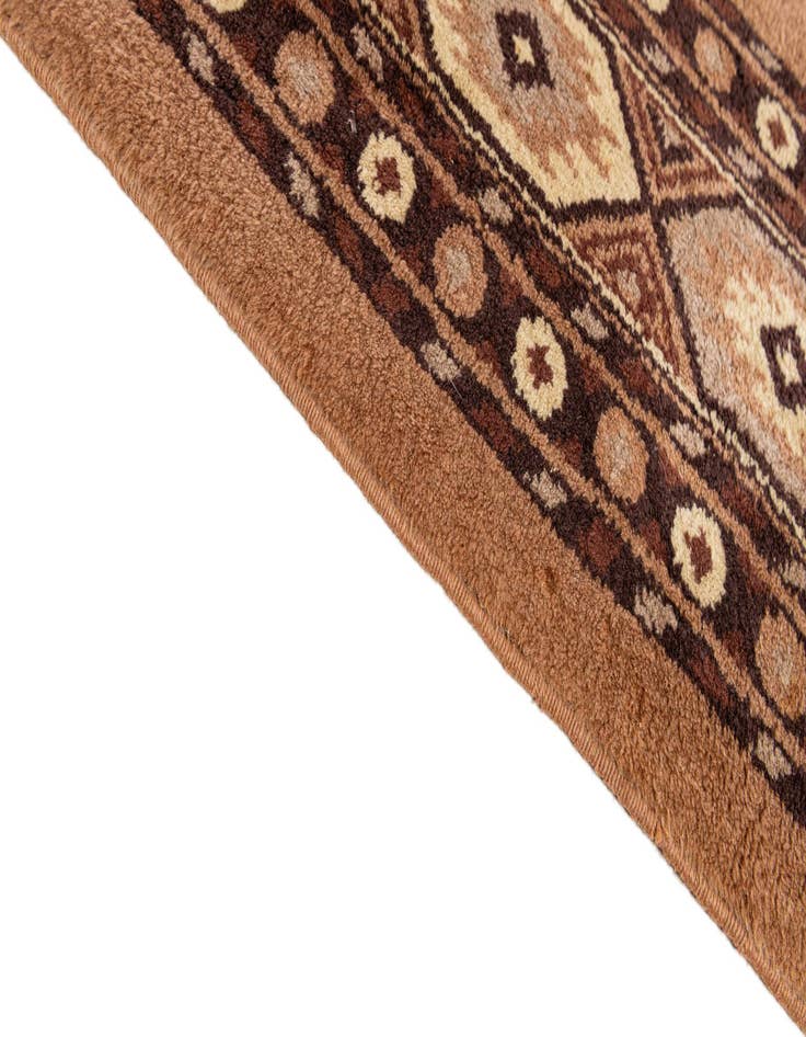 Detail image of  8' 3 x 11' 5  Hand Knotted Khal Mohammadi Wool Square Rug