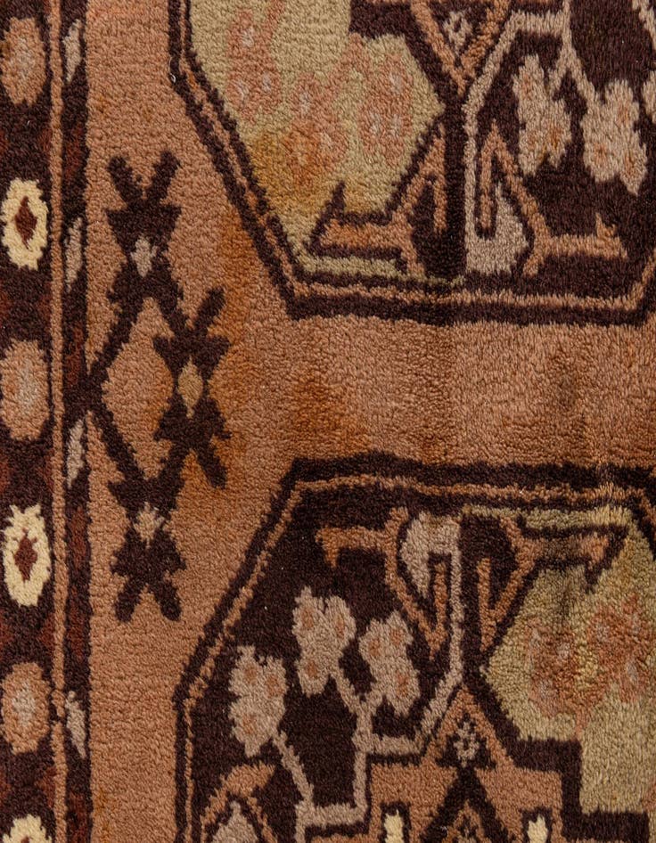 Detail image of  8' 3 x 11' 5  Hand Knotted Khal Mohammadi Wool Square Rug