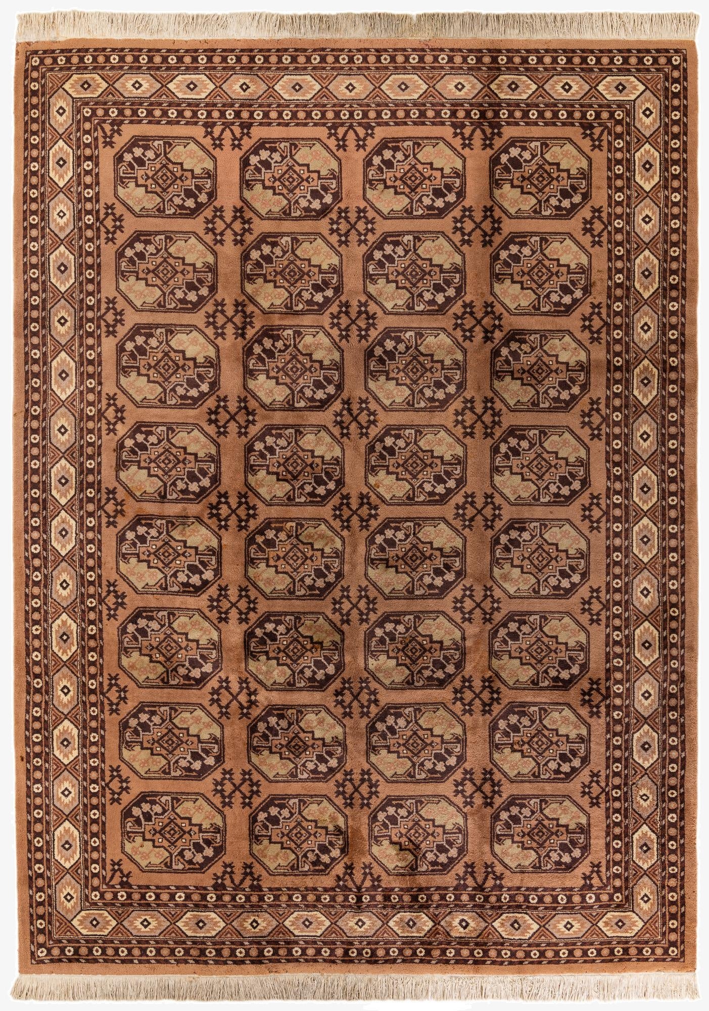  8' 3 x 11' 5  Hand Knotted Khal Mohammadi Wool Square Rug