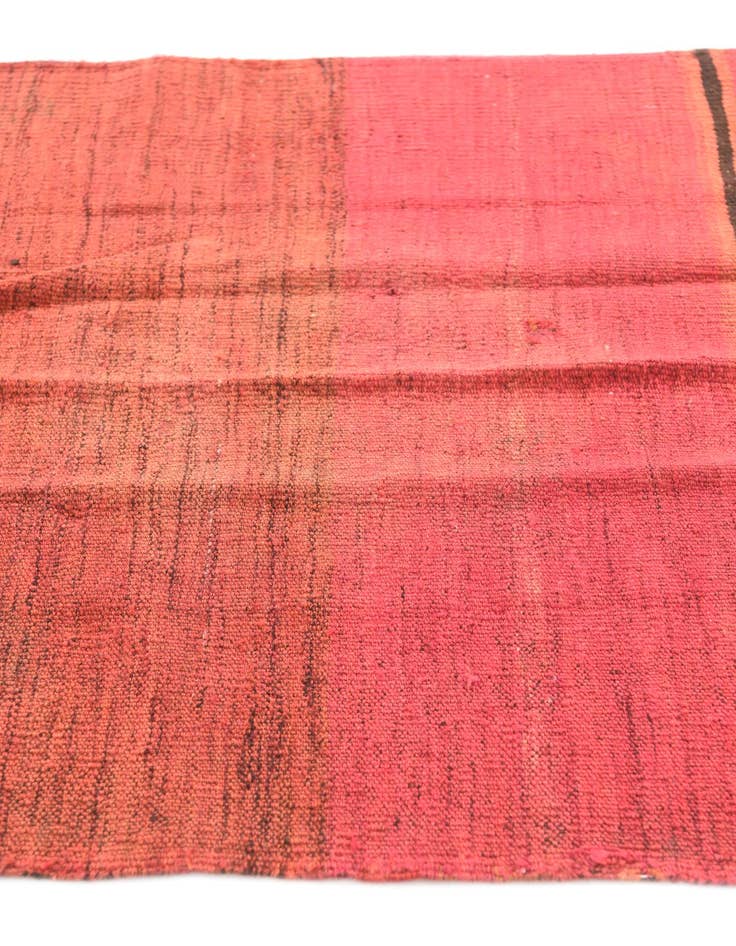 Detail image of  3' 2 x 3' 6  Hand Woven Kilim Fars Wool Square Rug