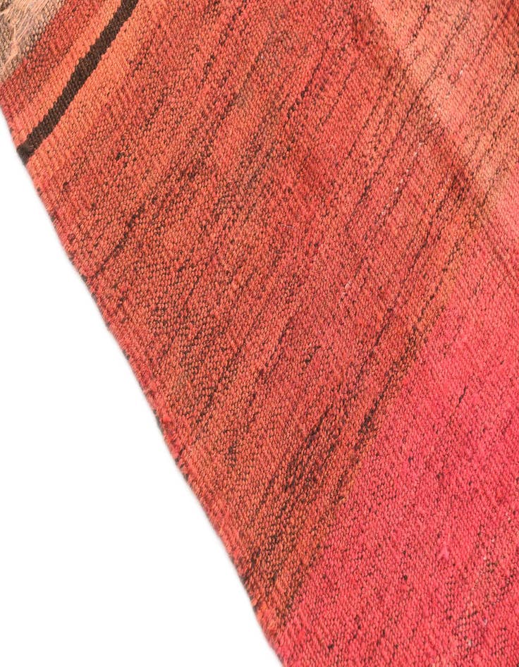 Detail image of  3' 2 x 3' 6  Hand Woven Kilim Fars Wool Square Rug