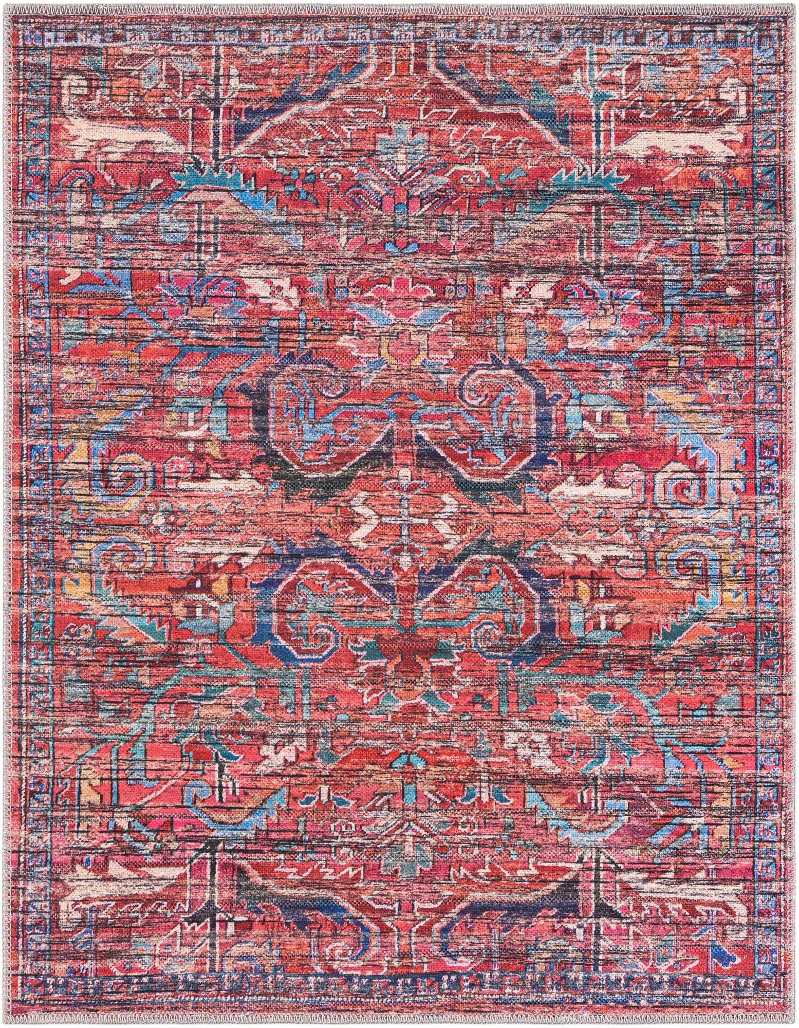 Primary image  3' 3 x 3' 3  Washable Maahru Square Rug