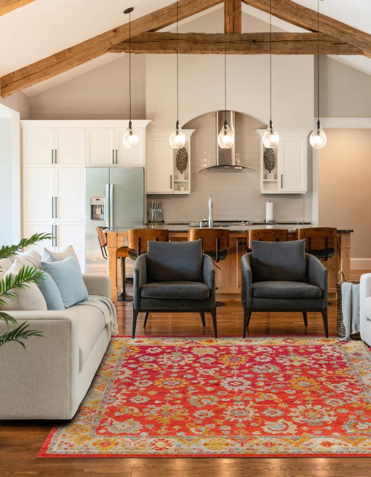 Detail image of  8' x 8' Madeline Square Rug