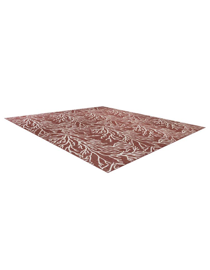 Detail image of  13' x 13'  Washable Coastal Indoor / Outdoor Square Rug