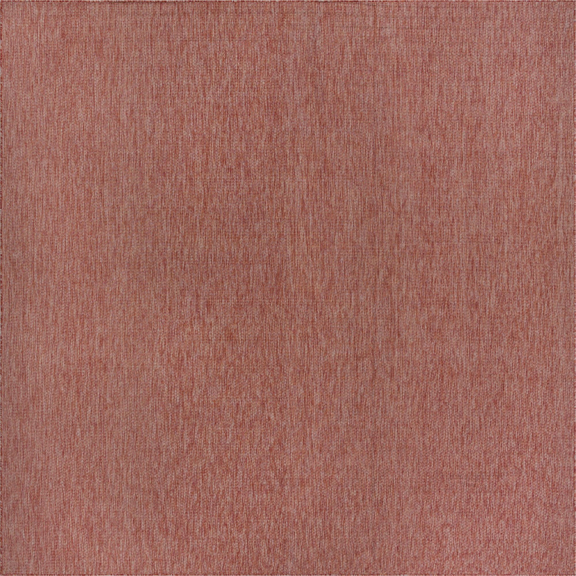 Primary image  13' x 13'  Washable Solid Indoor / Outdoor Square Rug