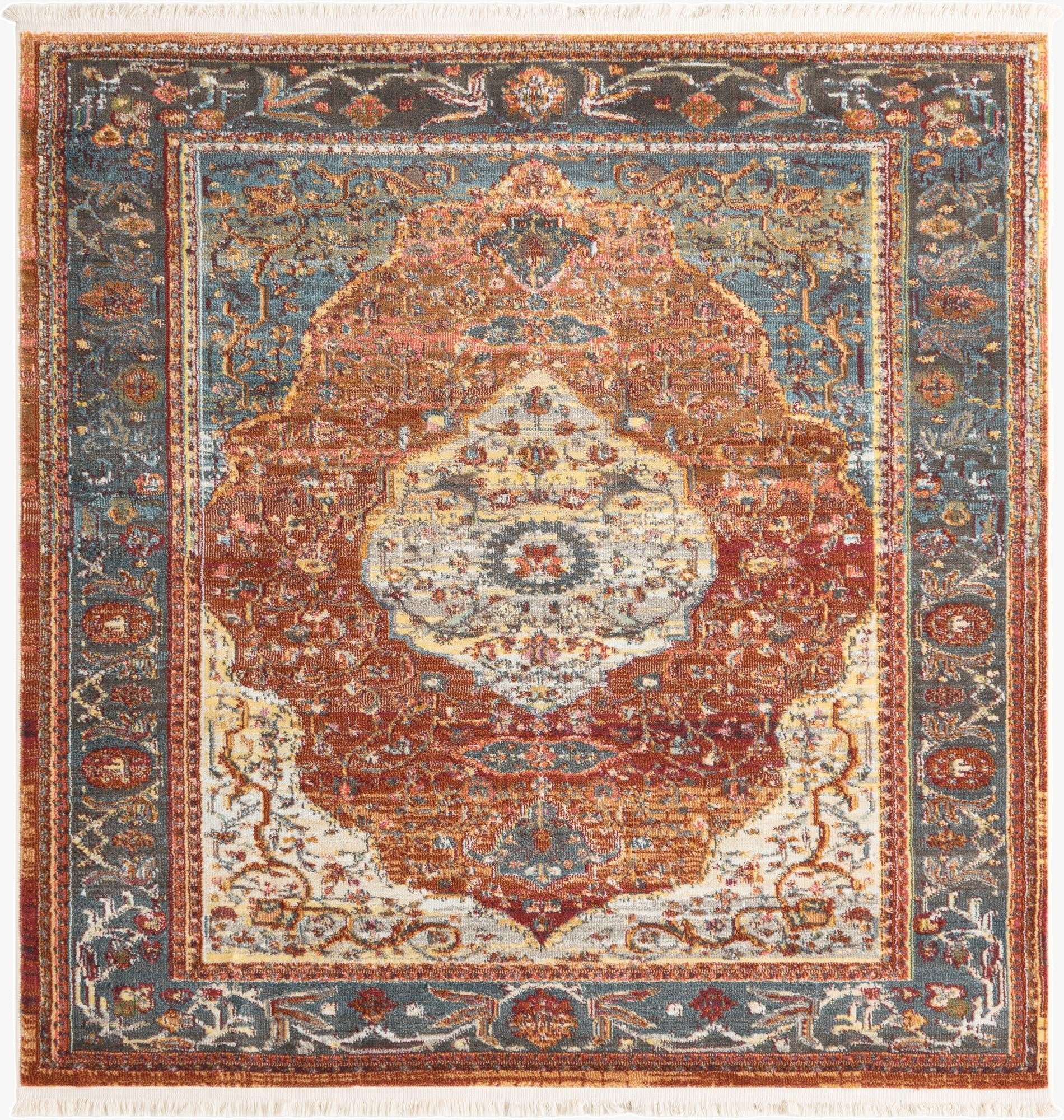 Primary image  5' 3 x 5' 3 Santiago Square Rug