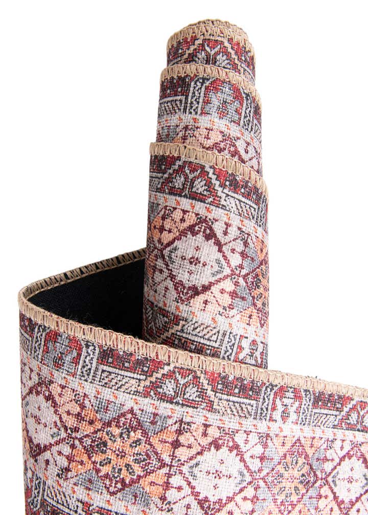 Rust Red 7' 10 x 7' 10 Timeless Square Rug | Rugs.com