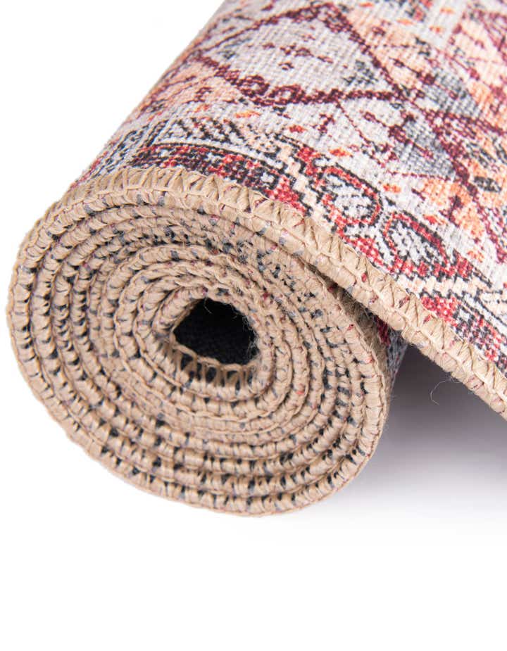 Rust Red 7' 10 x 7' 10 Timeless Square Rug | Rugs.com