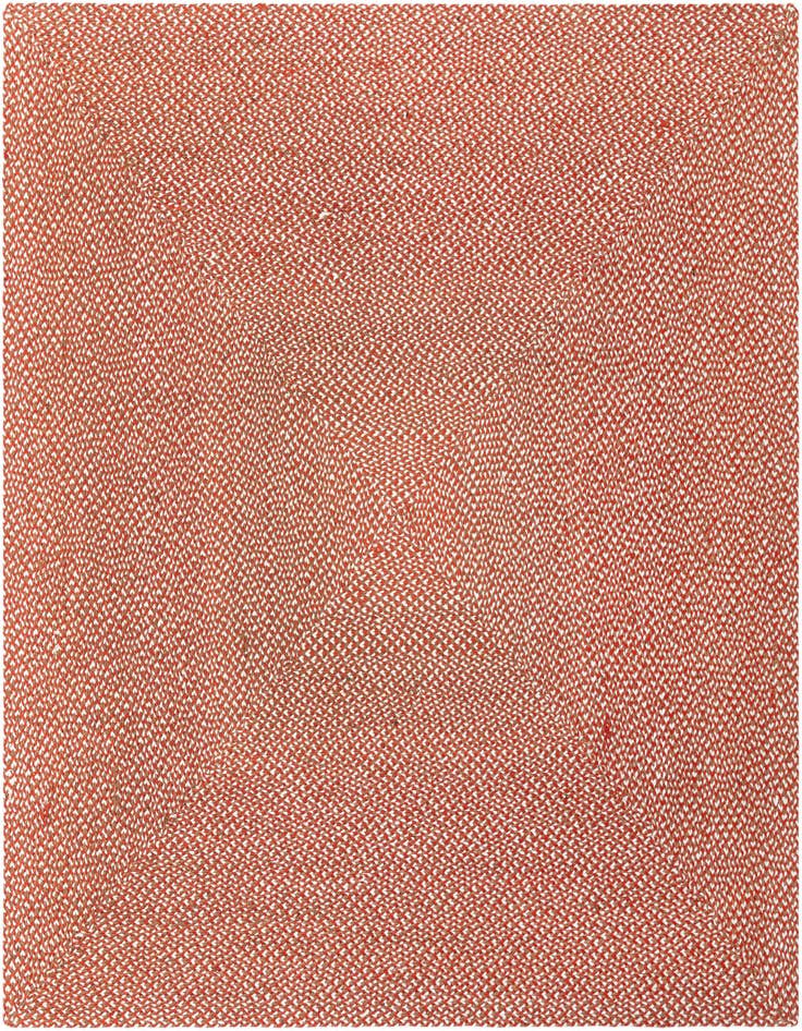 Detail image of  7' 10 x 7' 10  Hand Tweed Braided Jute Square Rug