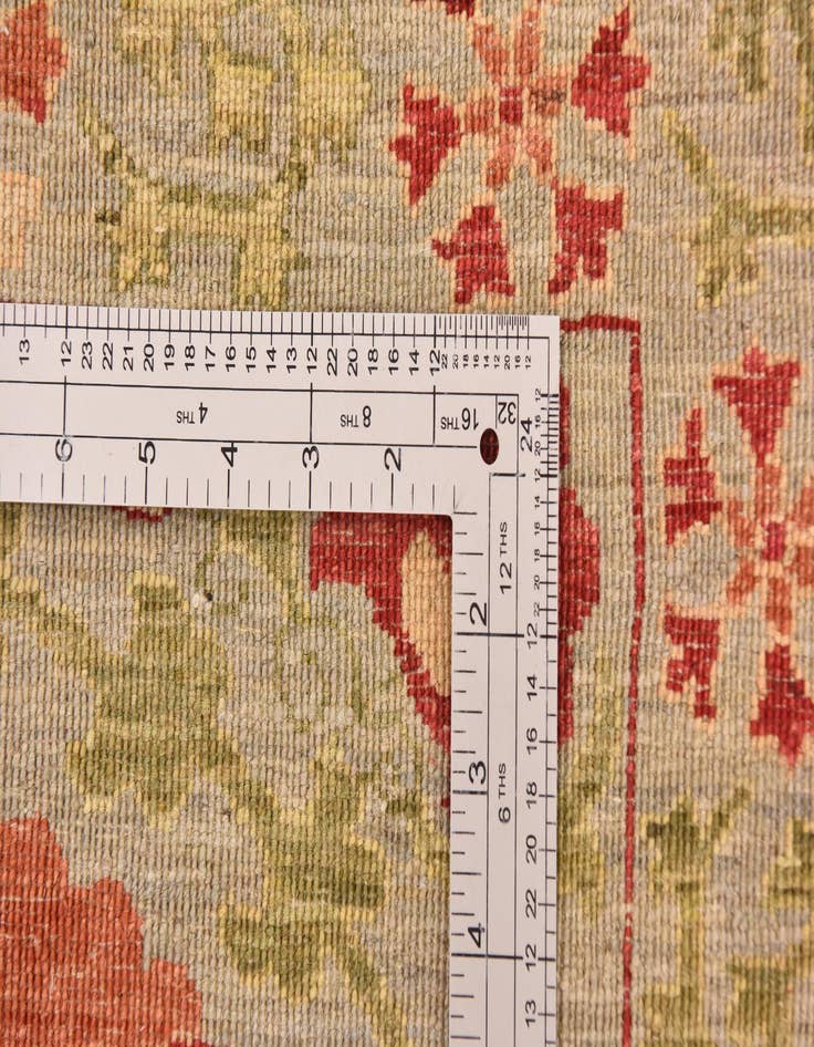 Detail image of  6' 8 x 8' 11  Hand Knotted Ariana Ziegler Oriental Rug