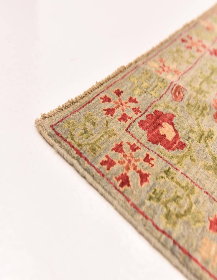 Detail image of  6' 8 x 8' 11  Hand Knotted Ariana Ziegler Oriental Rug