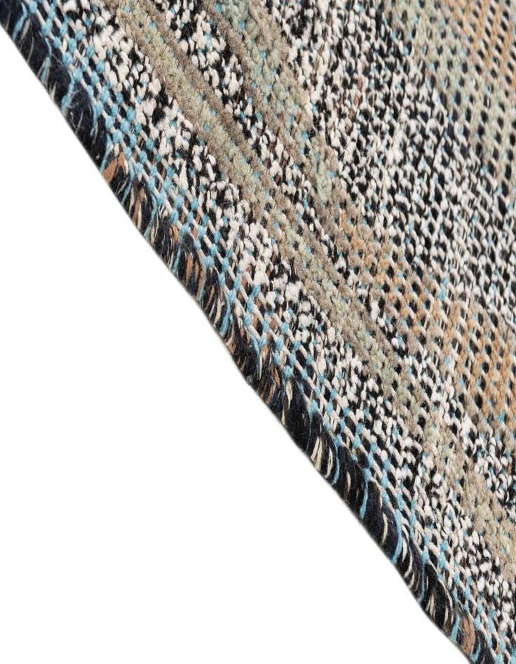 Detail image of  6' 1 x 9' 4  Hand Knotted Moroccan Wool Rug