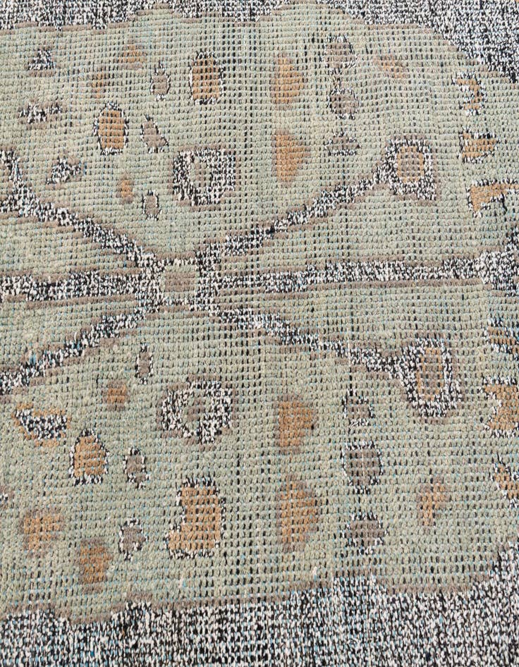 Detail image of  6' 1 x 9' 4  Hand Knotted Moroccan Wool Rug
