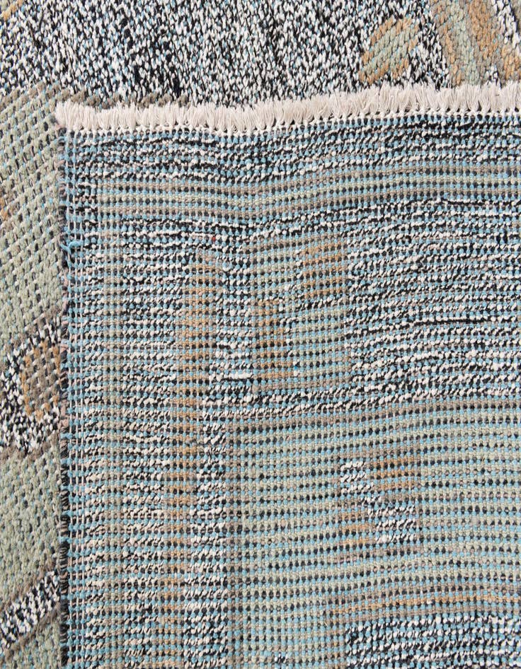 Detail image of  6' 1 x 9' 4  Hand Knotted Moroccan Wool Rug