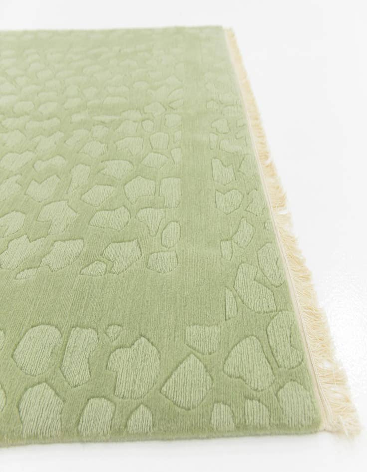 Detail image of  5' 8 x 7' 8  Hand Knotted Nepal Wool Rug